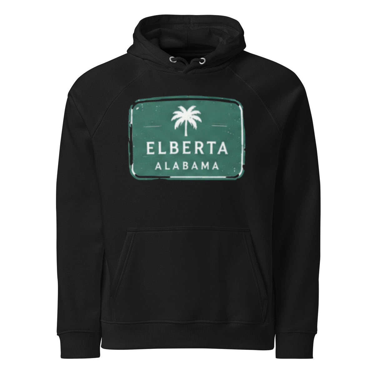 Elberta Unisex eco raglan hoodie